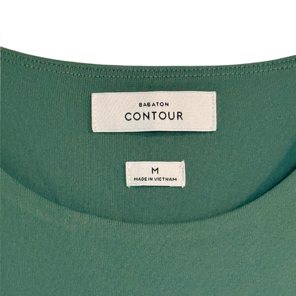 Aritzia Babaton | Contour Crew Waist T-Shirt | Turquoise/green | M - Picture 3 of 10